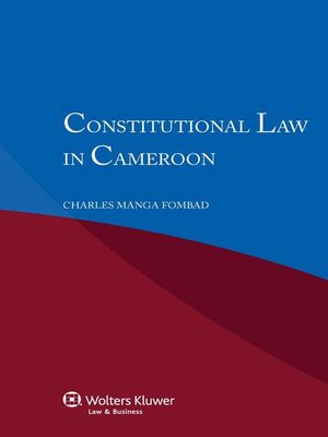 cover image of Constitutional Law in Cameroon